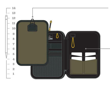 Rite in the Rain Monsoon Hand Desk-Camping - Accessories - Books-Notebooks-Appalachian Outfitters