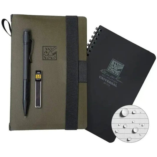 Rite in the Rain Monsoon Tracker Kit - TPU Cover, Side Spiral, Pencil-Camping - Accessories - Books-Notebooks-Appalachian Outfitters