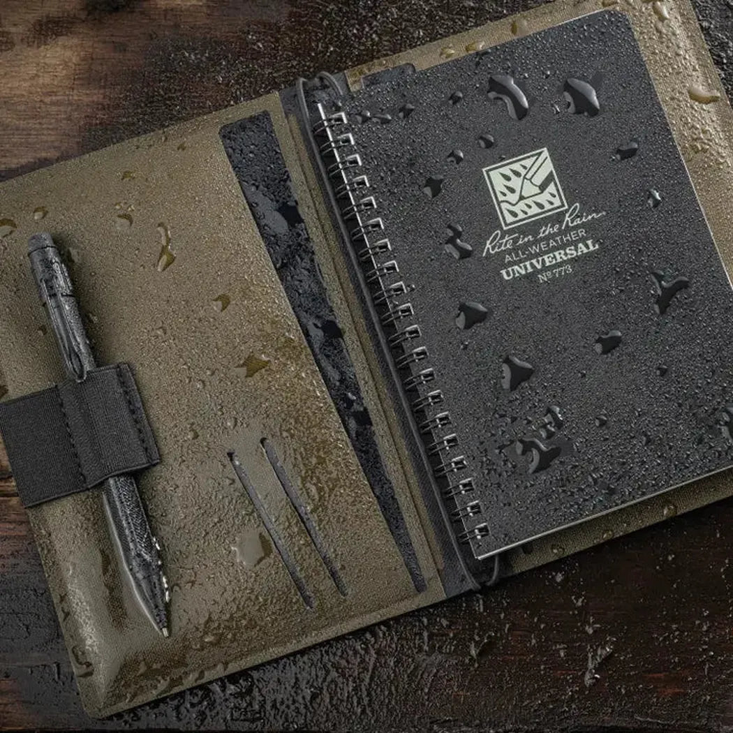 Rite in the Rain Monsoon Tracker Kit - TPU Cover, Side Spiral, Pencil-Camping - Accessories - Books-Notebooks-Appalachian Outfitters