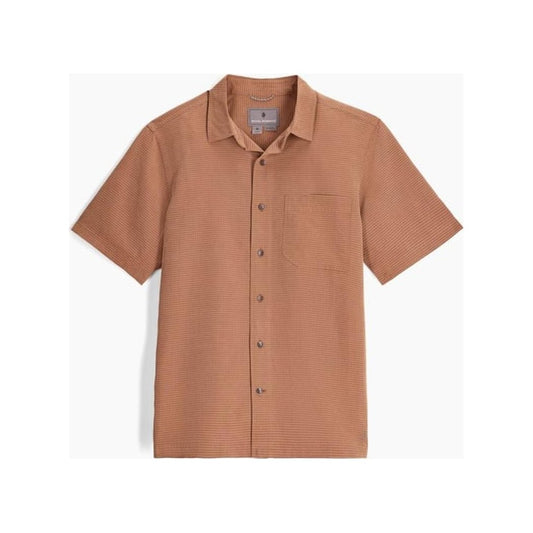 Royal Robbins Men's Desert Pucker Dry Short Sleeve-Men's - Clothing - Tops-Pecan-M-Appalachian Outfitters