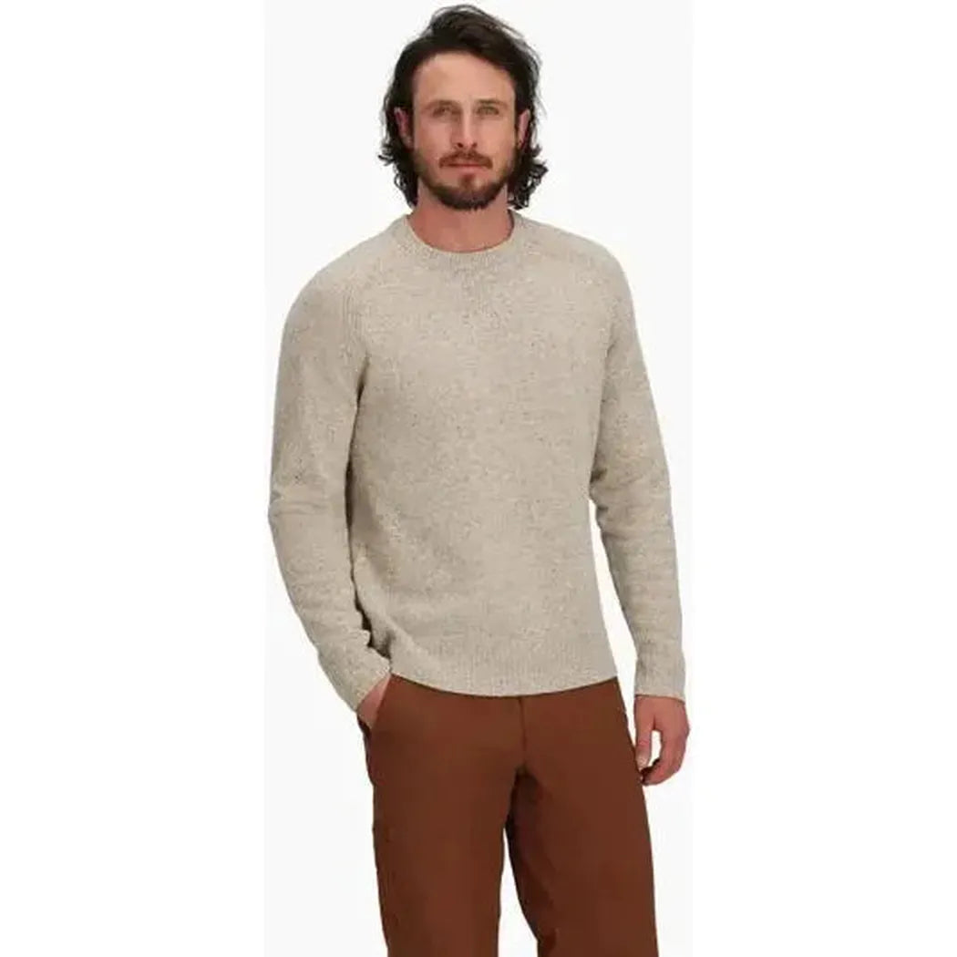 Royal Robbins Men's Rockcraft Wool Pullover-Men's - Clothing - Tops-Sandstone Htr-M-Appalachian Outfitters