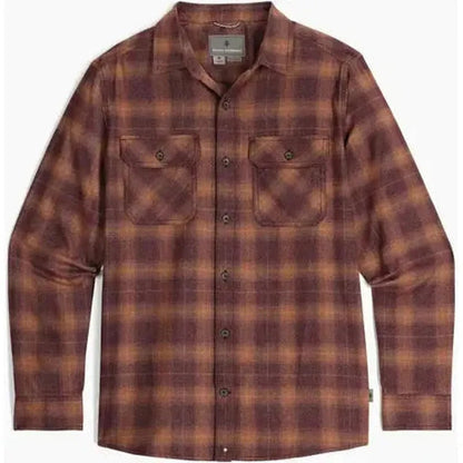 Royal Robbins Men's Vogelsang Long Sleeve-Men's - Clothing - Tops-Loganberry Round Top Plaid-M-Appalachian Outfitters