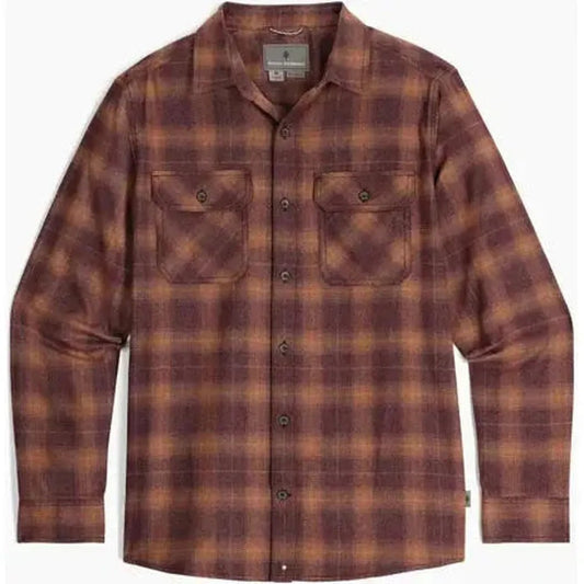 Royal Robbins Men's Vogelsang Long Sleeve-Men's - Clothing - Tops-Loganberry Round Top Plaid-M-Appalachian Outfitters