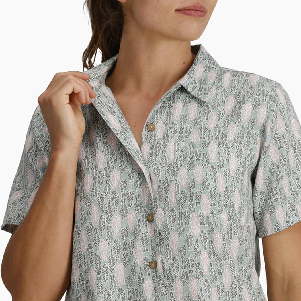 Royal Robbins Women's Camino Pucker Short Sleeve-Women's - Clothing - Tops-Appalachian Outfitters