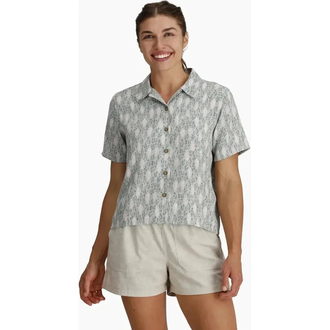 Royal Robbins Women's Camino Pucker Short Sleeve-Women's - Clothing - Tops-Appalachian Outfitters