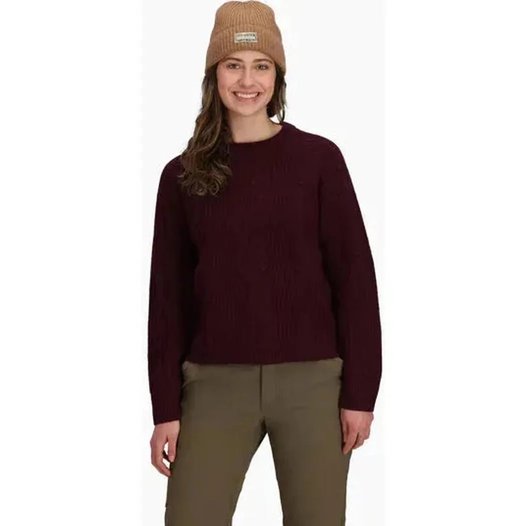Royal Robbins Women's Rockcraft Cable Crew-Women's - Clothing - Tops-Appalachian Outfitters