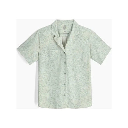 Royal Robbins Women's Spotless Evolution Meadow Short Sleeve-Women's - Clothing - Tops-Sage Leaf Briar-S-Appalachian Outfitters