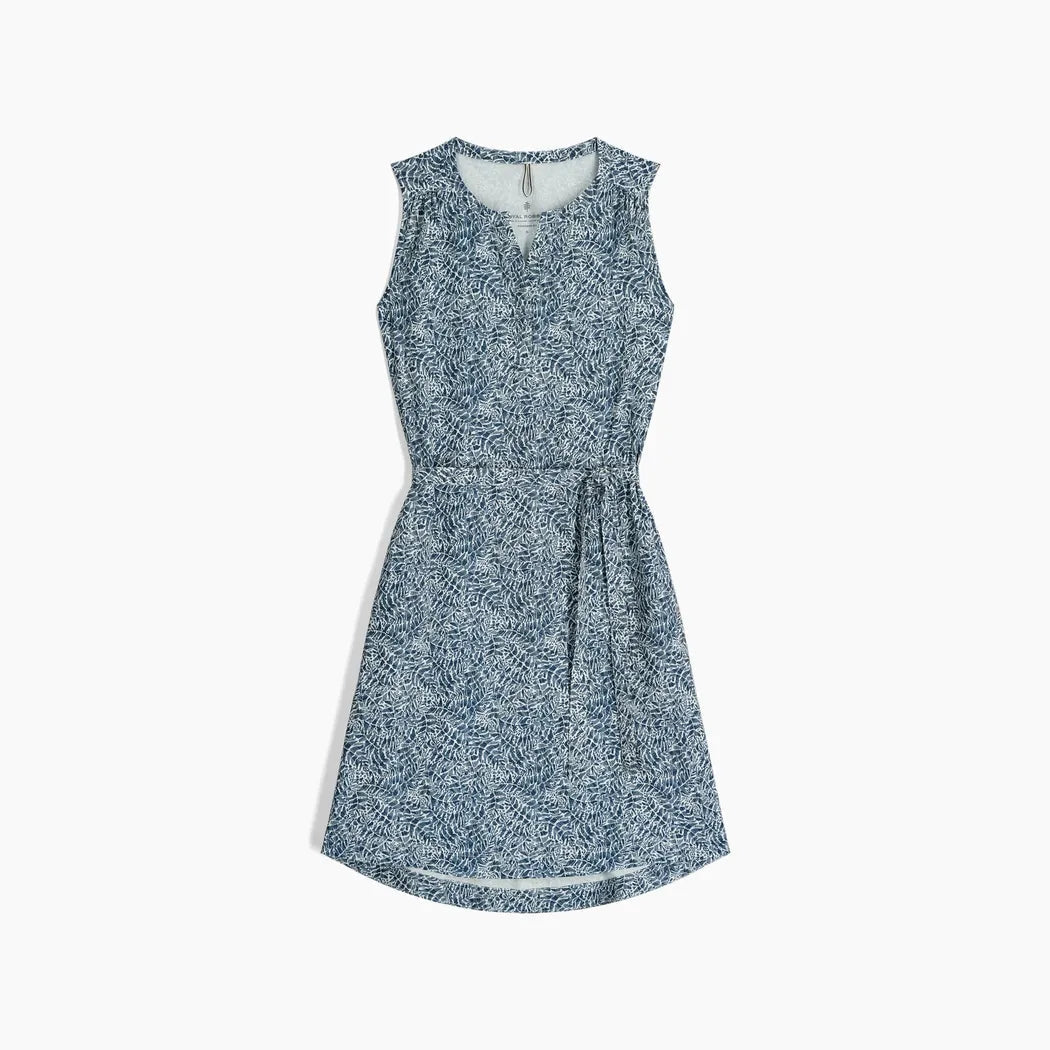Royal Robbins Women's Spotless Traveler Tank Dress-Women's - Clothing - Dresses-Deep Blue Briar-S-Appalachian Outfitters