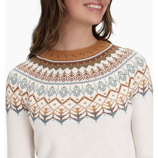 Royal Robbins Women's Westlands Fairisle Crew-Women's - Clothing - Tops-Appalachian Outfitters