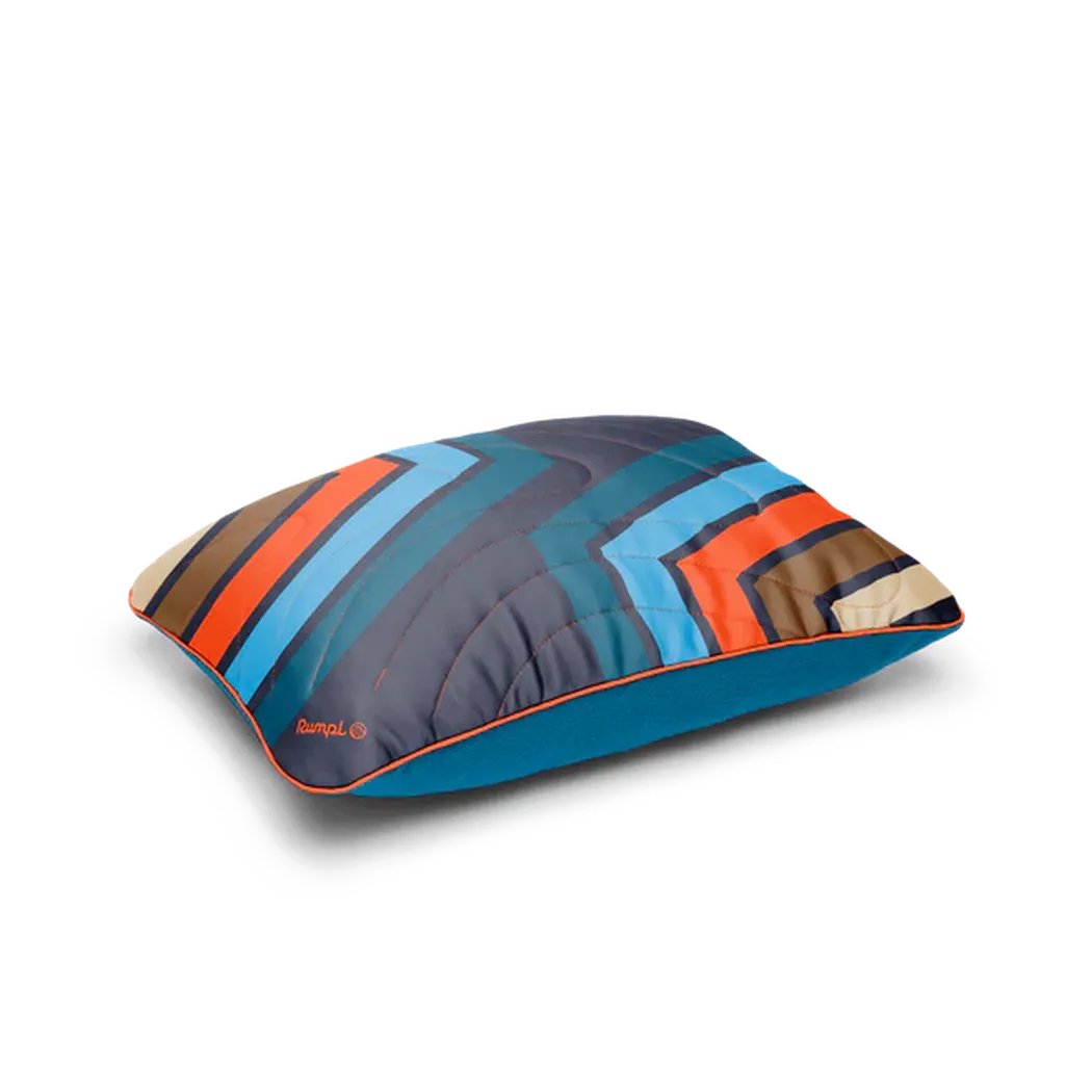 Rumpl Camp Pillow-Camping - Camp Furniture - Accessories-Midnight Retro Stripes-Appalachian Outfitters