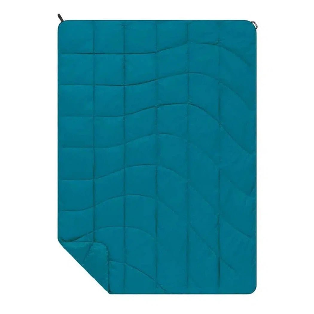 Rumpl Nanoloft Puffy Flame Blanket-Camping - Camp Furniture - Blankets-Barrier Reef-Appalachian Outfitters