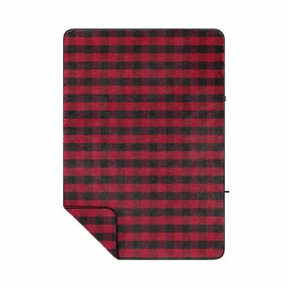 Rumpl Sherpa Fleece-Camping - Camp Furniture - Blankets-Buffalo Check-Appalachian Outfitters