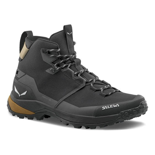 Salewa Men's Puez II Mid PTX-Men's - Footwear - Boots-Black/Black-8-Appalachian Outfitters