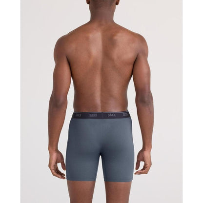 SAXX Quest Quick-Dry Mesh Boxer Brief Fly - 6"-Men's - Clothing - Underwear-Appalachian Outfitters