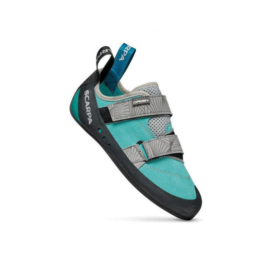 Scarpa Origin - Women-Climbing - Climbing Shoes - Women's-Maldive/Black-37-Appalachian Outfitters