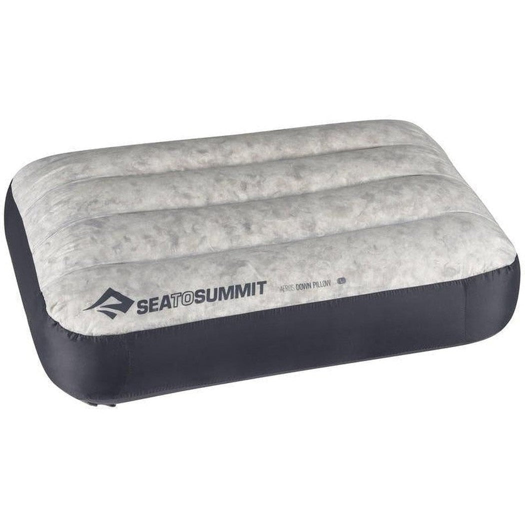 Sea To Summit Aeros Down Pillow-Camping - Sleeping Pads - Pillows-Grey-Large - 3.3 oz-Appalachian Outfitters