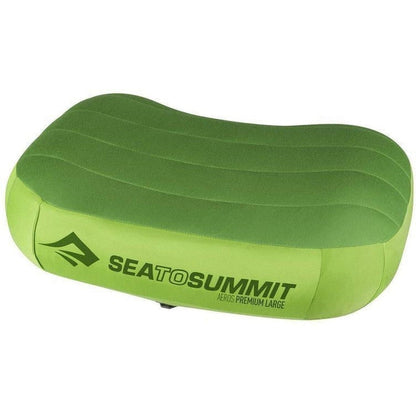Sea To Summit Aeros Pillow Premium-Camping - Sleeping Pads - Pillows-Lime-Large - 4 oz-Appalachian Outfitters