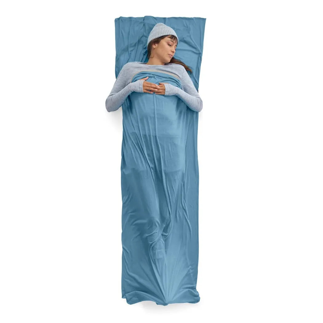 Sea To Summit Breeze Lightweight Liner - Rectangular w/ Pillow Sleeve-Camping - Sleeping Bags - Liners-Appalachian Outfitters