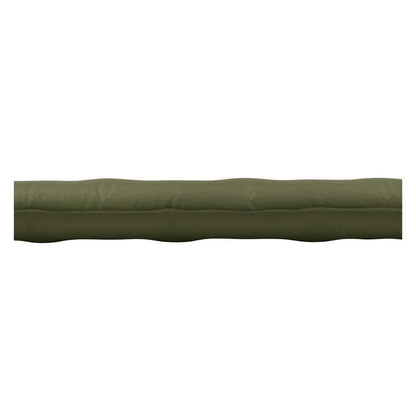 A top-down view of the Sea To Summit Camp Plus Self-Inflating Sleeping Mat in olive green against a white background.