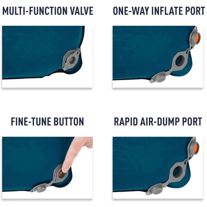 Sea To Summit Comfort Deluxe Sl Mat-Double-Camping - Sleeping Pads - Pads-Appalachian Outfitters