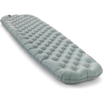 Side view of the Sea To Summit Ether Light XR Insulated ASC Mat in Regular color showing the quilted surface against a white background.