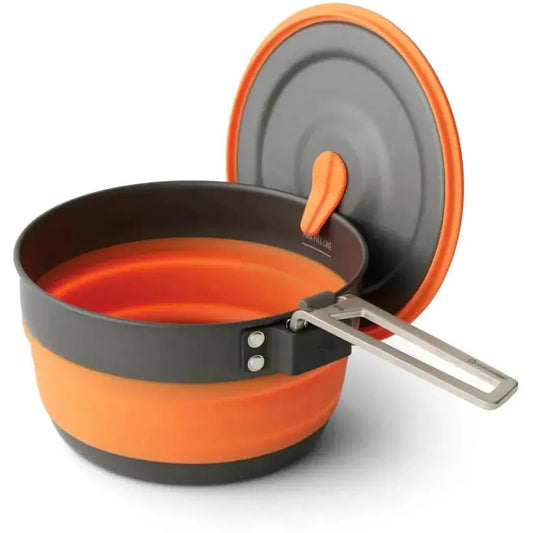 Sea To Summit Frontier UL Collapsible Pot - 1L-Camping - Cooking - Pots & Pans-Appalachian Outfitters