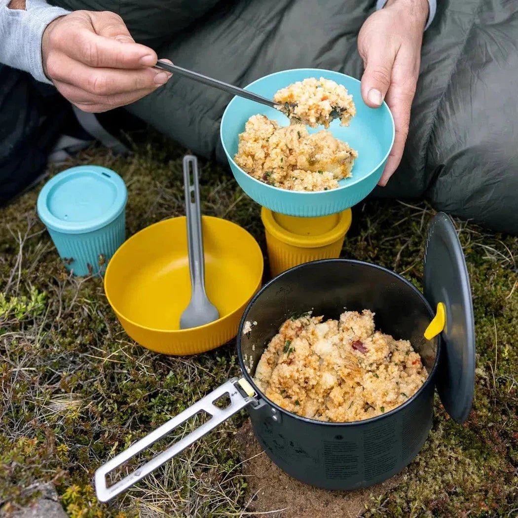 Sea To Summit Frontier UL Cutlery Set - [2 Piece] Long Handle Spoon and Spork-Camping - Cooking - Dishware-Appalachian Outfitters