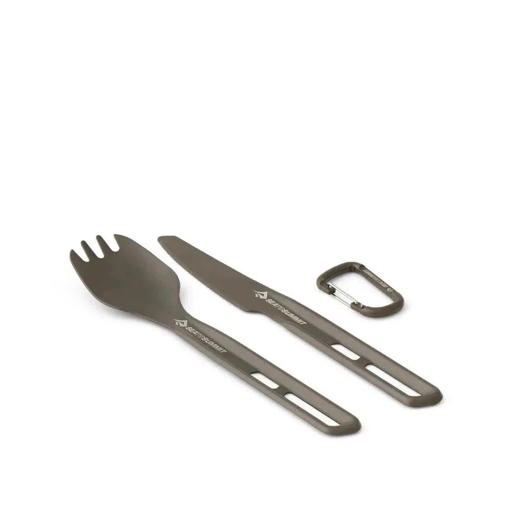Sea To Summit Frontier UL Cutlery Set - [2 Piece] Spork and Knife-Camping - Cooking - Dishware-Appalachian Outfitters