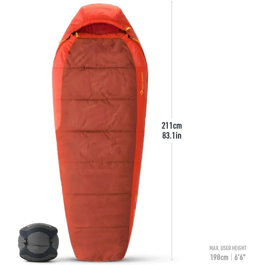 Sea To Summit Hamelin Synthetic Sleeping Bag-Camping - Sleeping Bags - Synthetic-30F|-1C-Long-Appalachian Outfitters