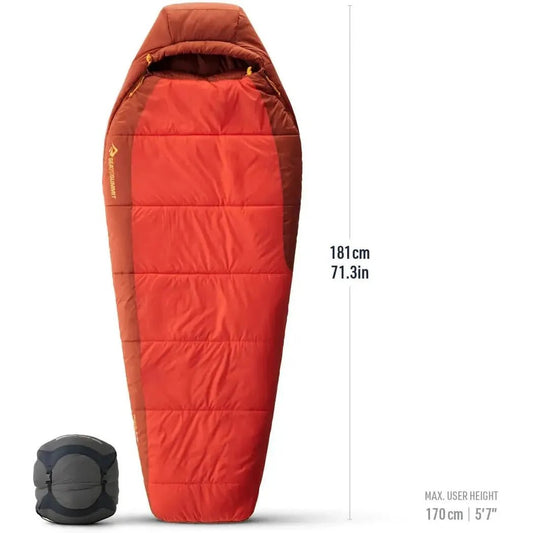 Sea To Summit Hamelin Women's Synthetic Sleeping Bag-Camping - Sleeping Bags - Synthetic-Appalachian Outfitters