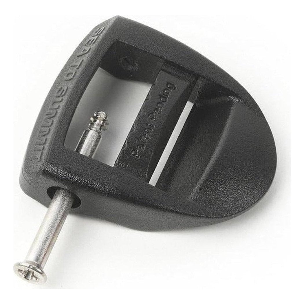 A close-up of the Sea To Summit Ladder Lock Repair Buckle with 1 Removable Pin showing the metal pin and black plastic buckle against a white background.