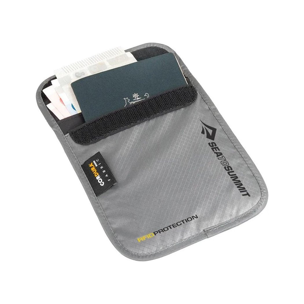 Sea To Summit RFID Neck Pouch-Travel - Accessories-HighRise Grey-Appalachian Outfitters