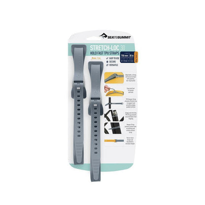 Sea To Summit Stretch-Loc TPU Straps 2 Pack-Camping - Accessories-30 Inch-Dusk-Appalachian Outfitters
