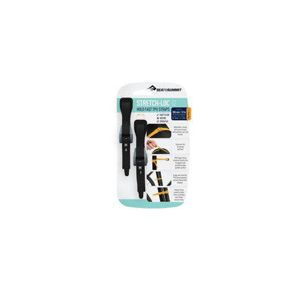 Sea To Summit Stretch-Loc TPU Straps 2 Pack-Camping - Accessories-12 Inch-Black-Appalachian Outfitters
