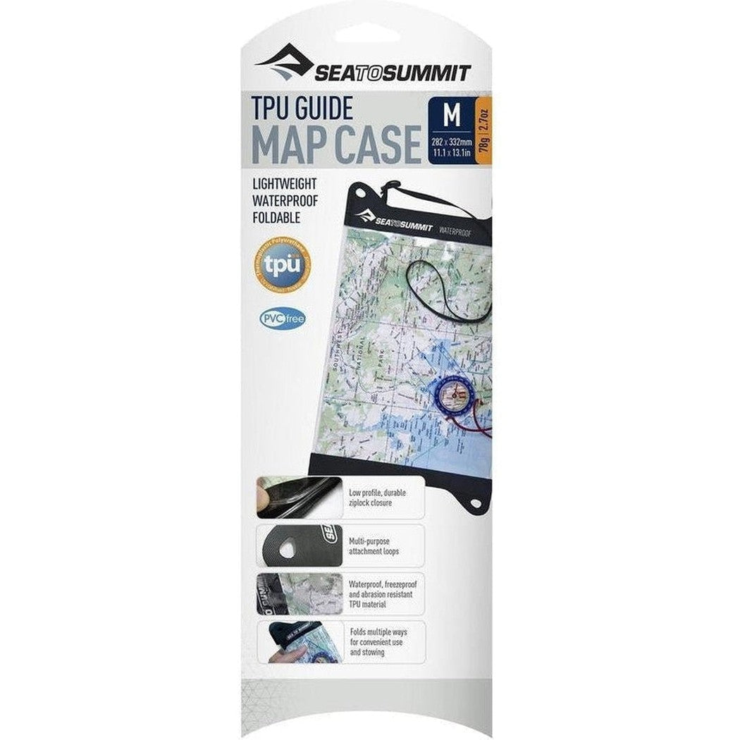 Sea To Summit TPU Guide Map Case-Camping - Accessories - Compasses & Navigation-Medium-Appalachian Outfitters