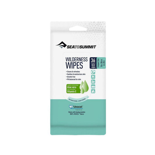 Sea To Summit Wilderness Wipes-Camping - Health & Safety - Hygiene-36 Pack-Appalachian Outfitters