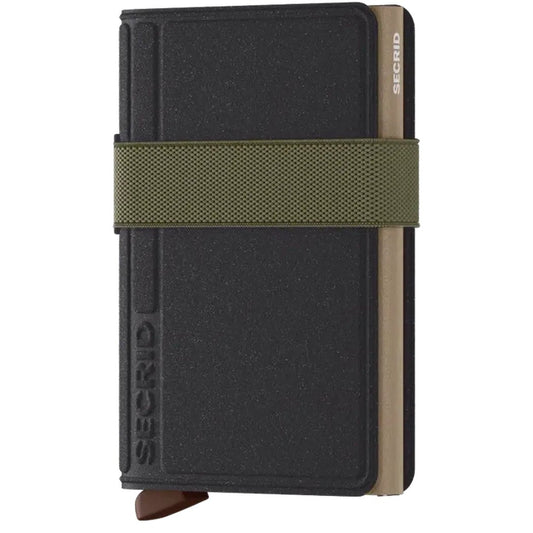 SECRID Band Wallet LIBA-Accessories - Wallets-Black/Olive-Appalachian Outfitters