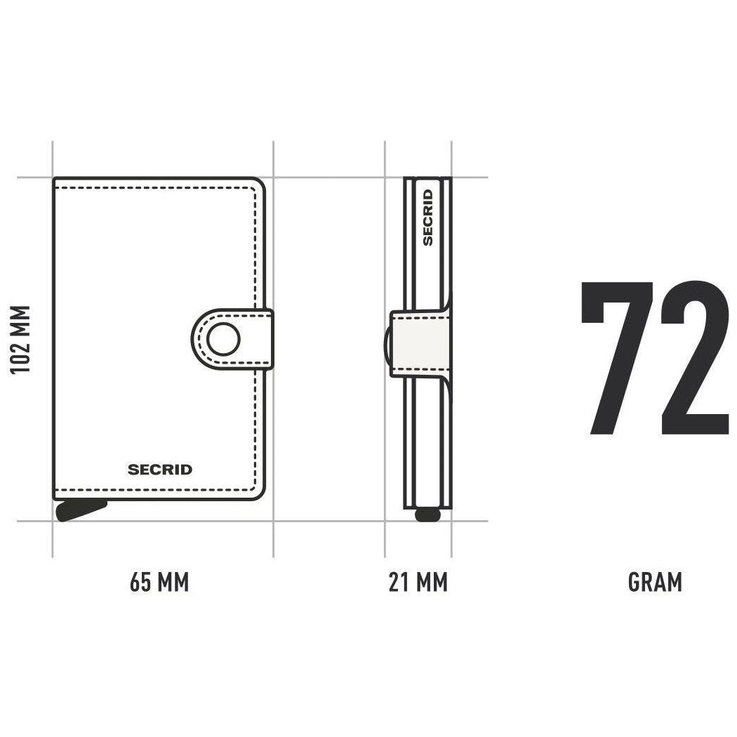 SECRID Mini Wallet - Veg-Accessories - Wallets-Appalachian Outfitters
