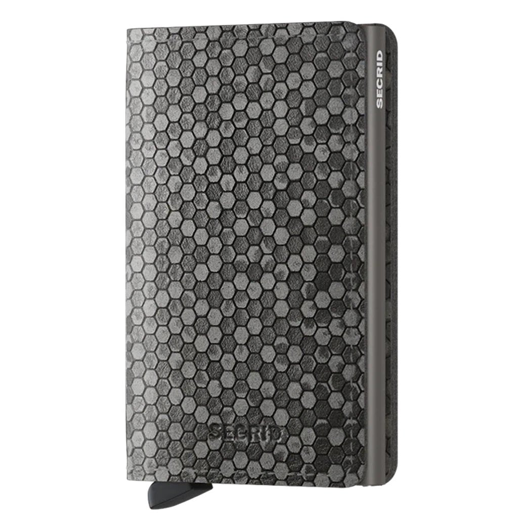 SECRID Slim - Hexagon-Accessories - Wallets-Grey-Appalachian Outfitters