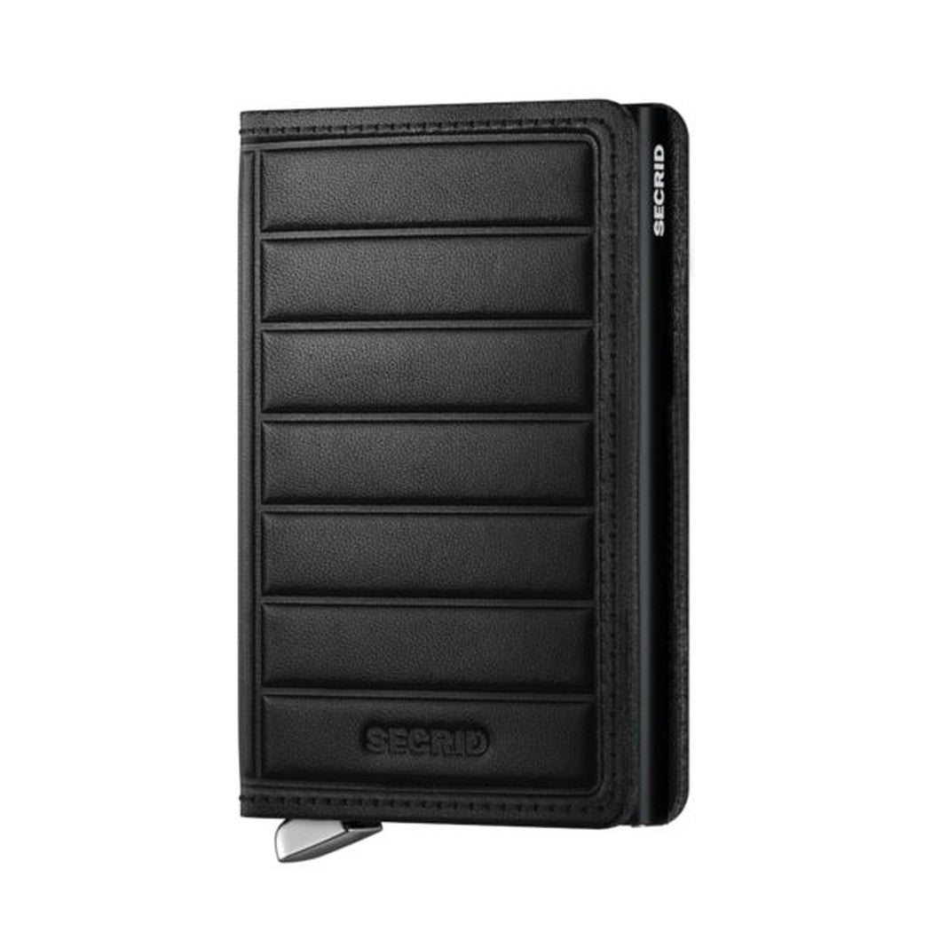 SECRID Slim Wallet - Emboss Lines-Accessories - Wallets-Black-Appalachian Outfitters