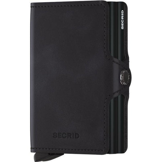SECRID Twin Wallet - Vintage-Accessories - Wallets-Black-Appalachian Outfitters