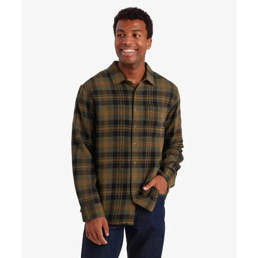 Sherpa Adventure Gear Men's Dharan Long Sleeve Shirt-Men's - Clothing - Tops-Evergreen-M-Appalachian Outfitters