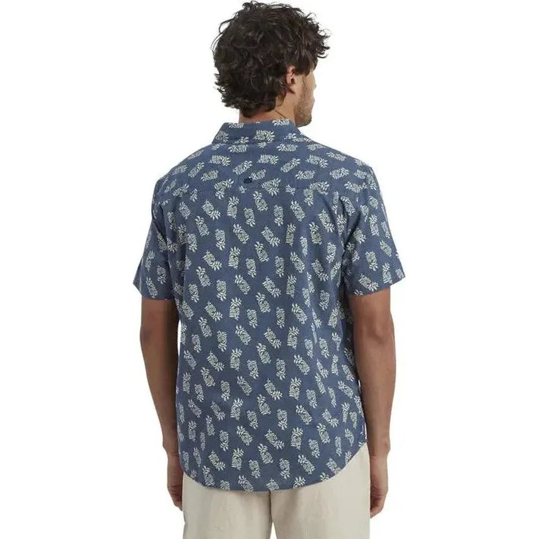 Sherpa Adventure Gear Men's Indi Floral Short Sleeve Shirt-Men's - Clothing - Tops-Appalachian Outfitters