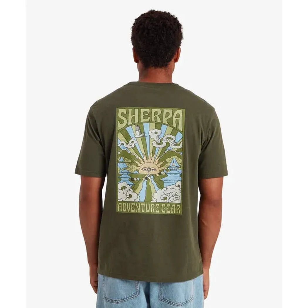 Sherpa Adventure Gear Men's Jutnu Psychedelic Tee-Men's - Clothing - Tops-Appalachian Outfitters