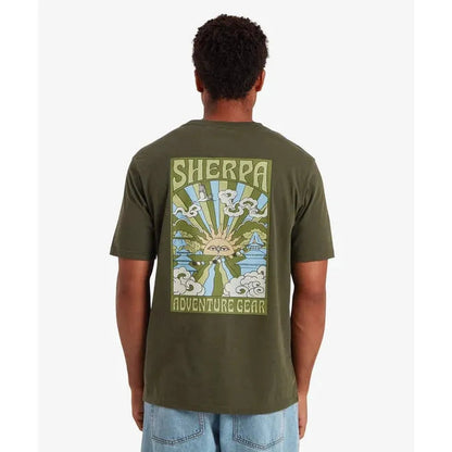 Sherpa Adventure Gear Men's Jutnu Psychedelic Tee-Men's - Clothing - Tops-Appalachian Outfitters