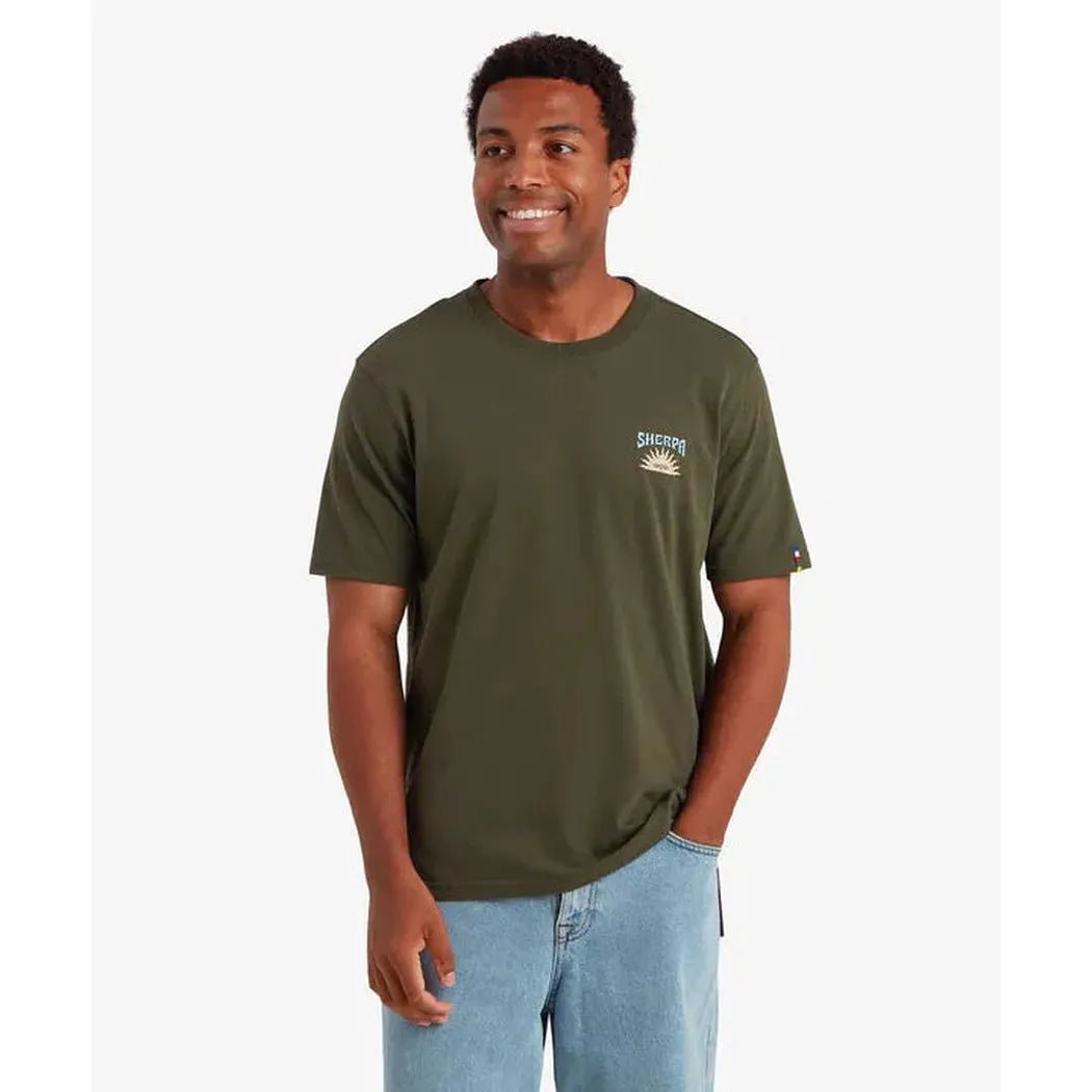 Sherpa Adventure Gear Men's Jutnu Psychedelic Tee-Men's - Clothing - Tops-Appalachian Outfitters