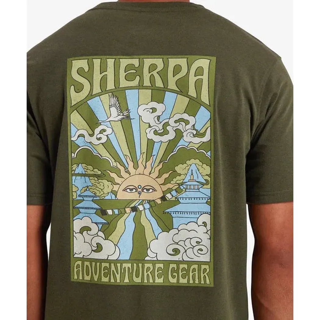 Sherpa Adventure Gear Men's Jutnu Psychedelic Tee-Men's - Clothing - Tops-Appalachian Outfitters