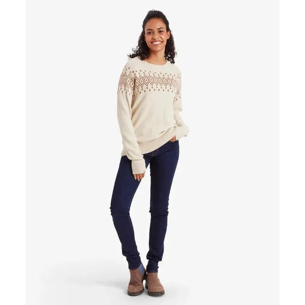 Sherpa Adventure Gear Samples - Women's Yeshe Crew Neck Sweater-Women's - Clothing - Tops-Appalachian Outfitters