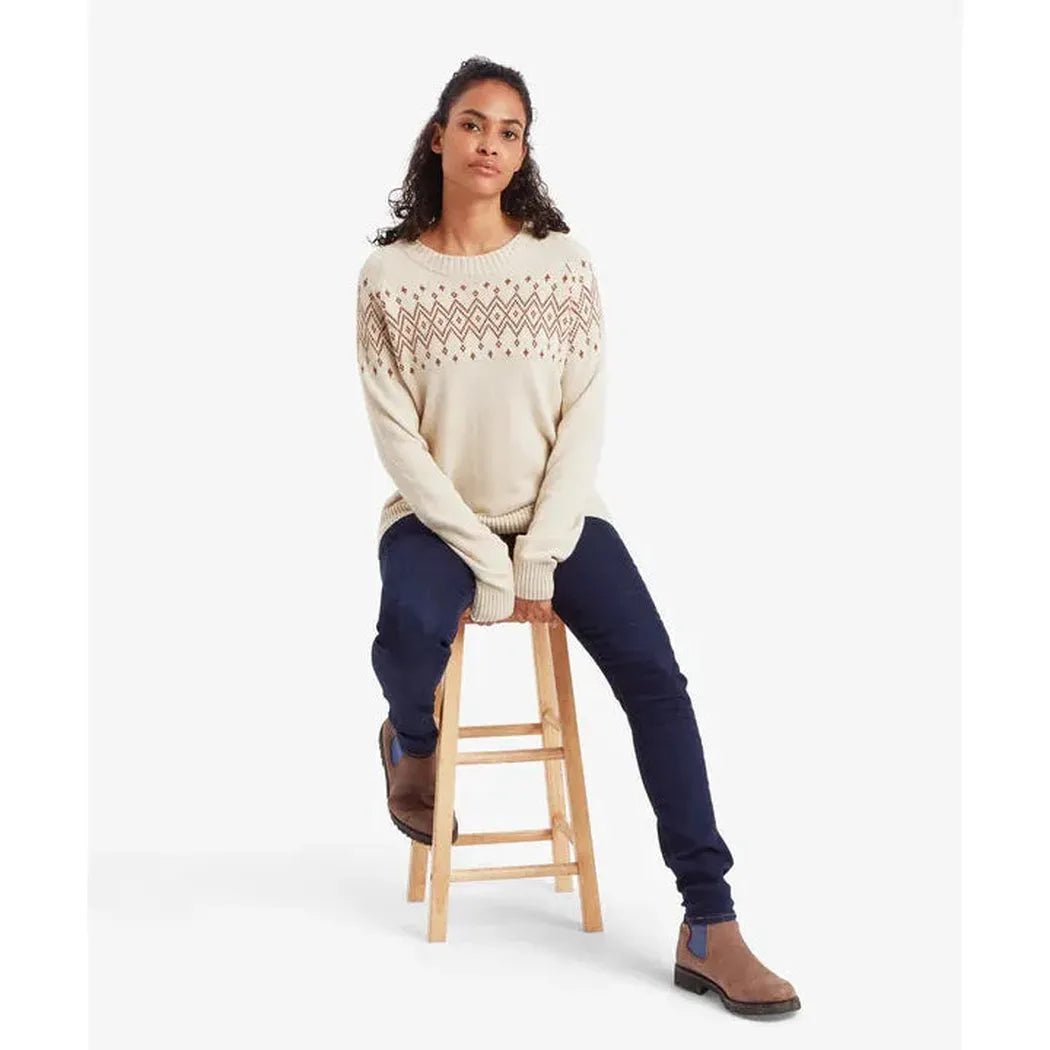 Sherpa Adventure Gear Samples - Women's Yeshe Crew Neck Sweater-Women's - Clothing - Tops-Appalachian Outfitters