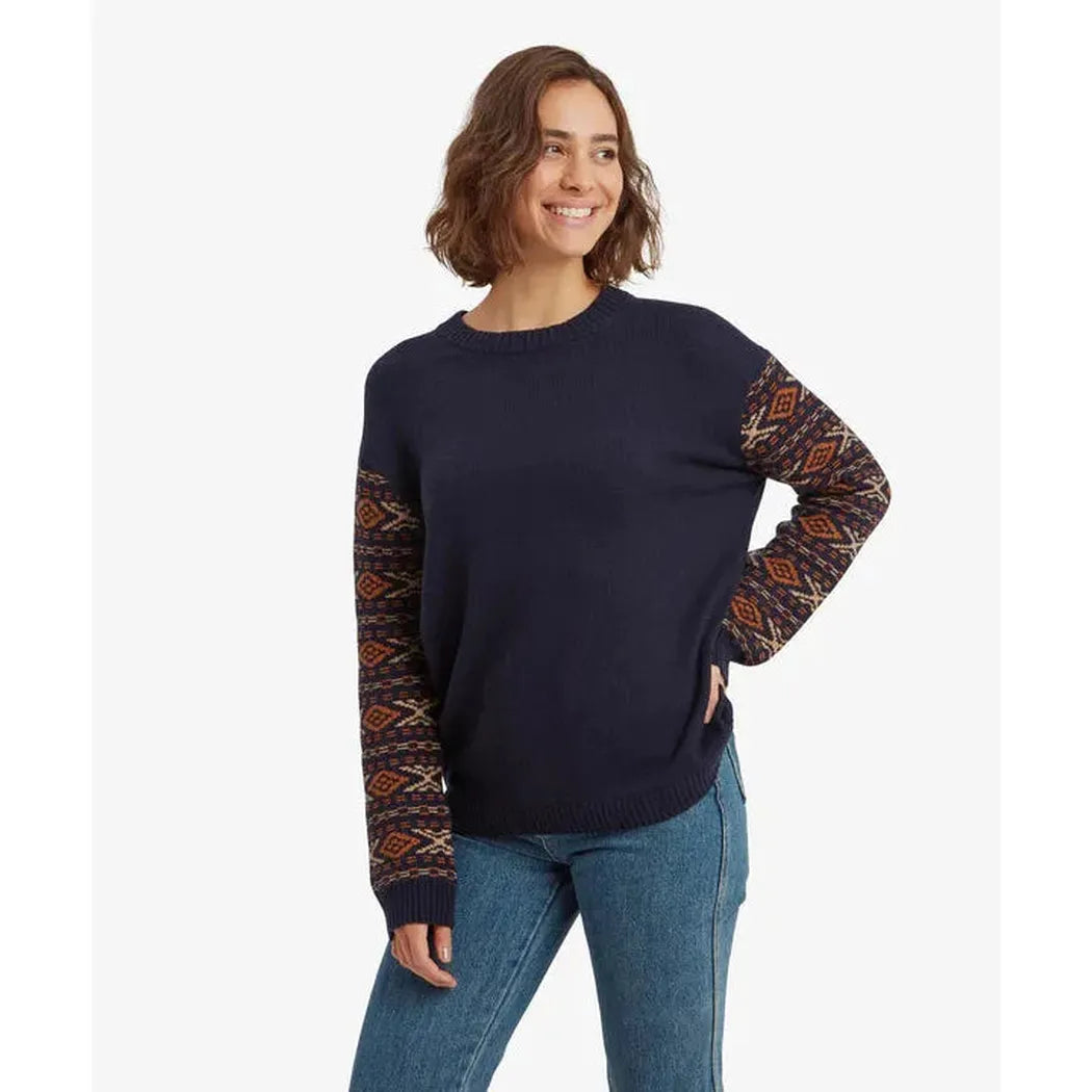 Sherpa Adventure Gear Women's Dorje Crew Neck Sweater-Women's - Clothing - Tops-Appalachian Outfitters